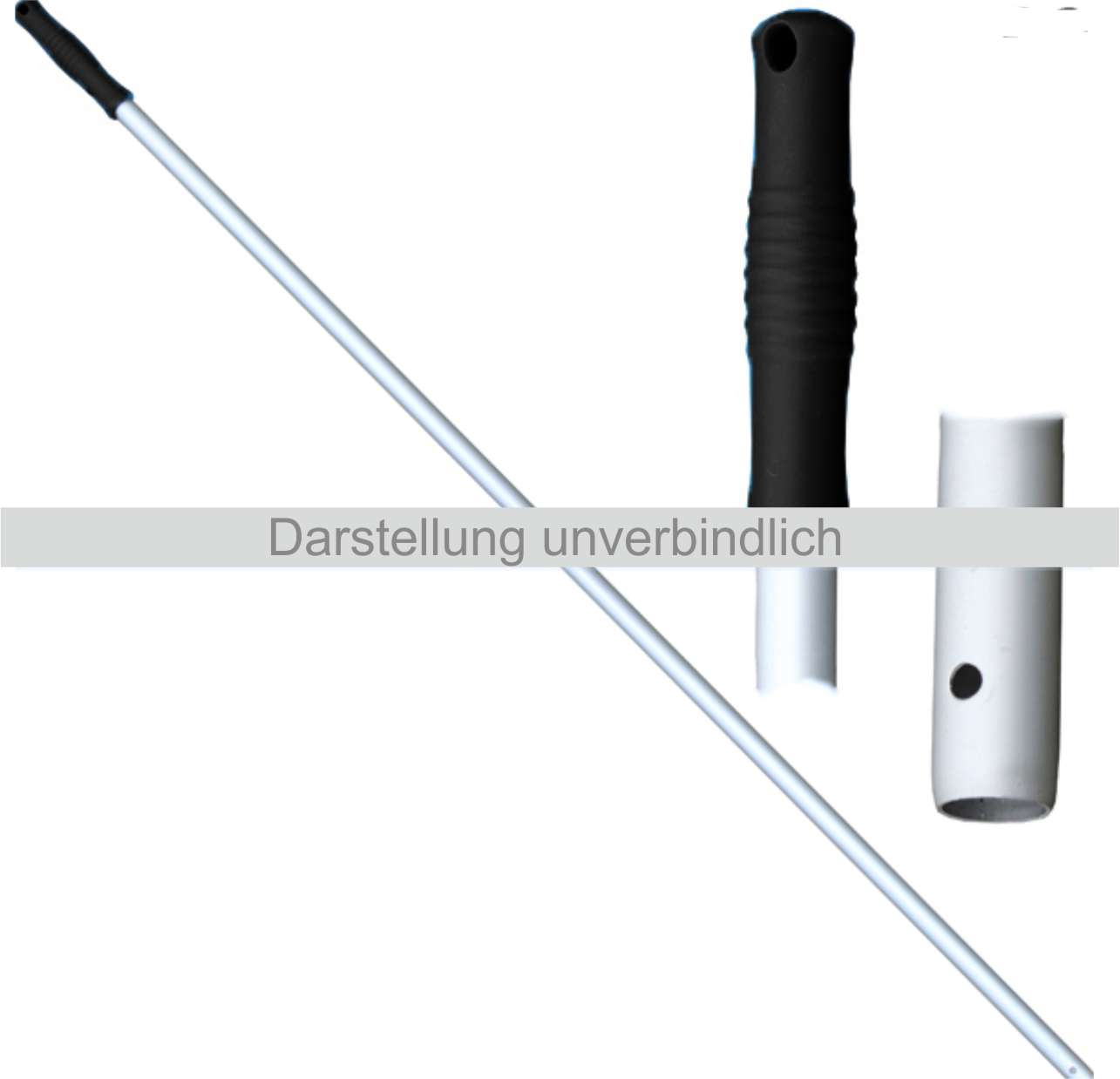 Mophalter Stiel, Alustiel mit Griff 1400 mm